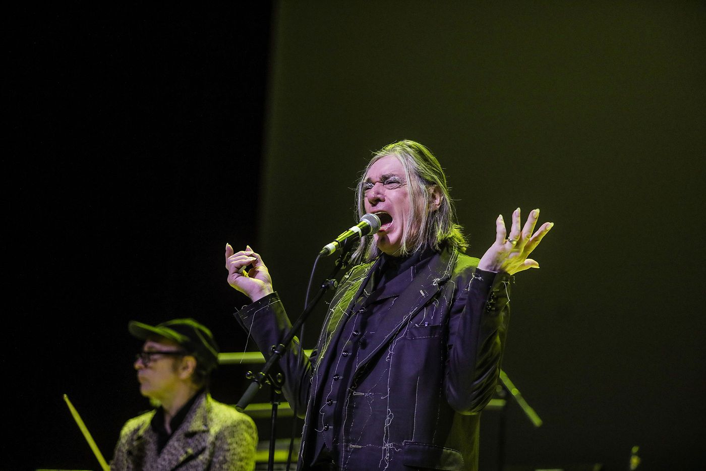 Blixa Bargeld, institución teutona. Foto: Óscar García