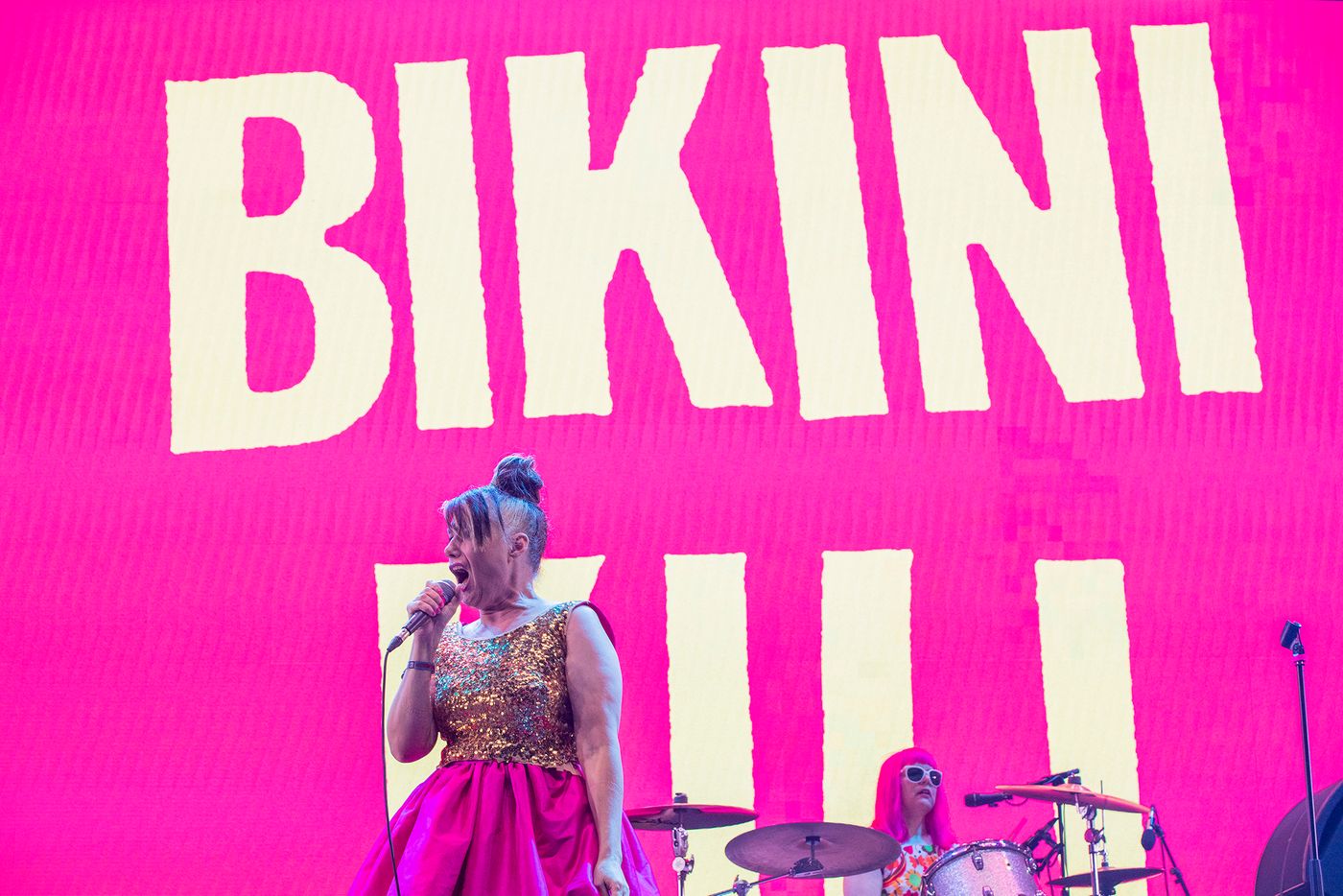 Bikini Kill siguen rebeldes. Foto: Rosario López