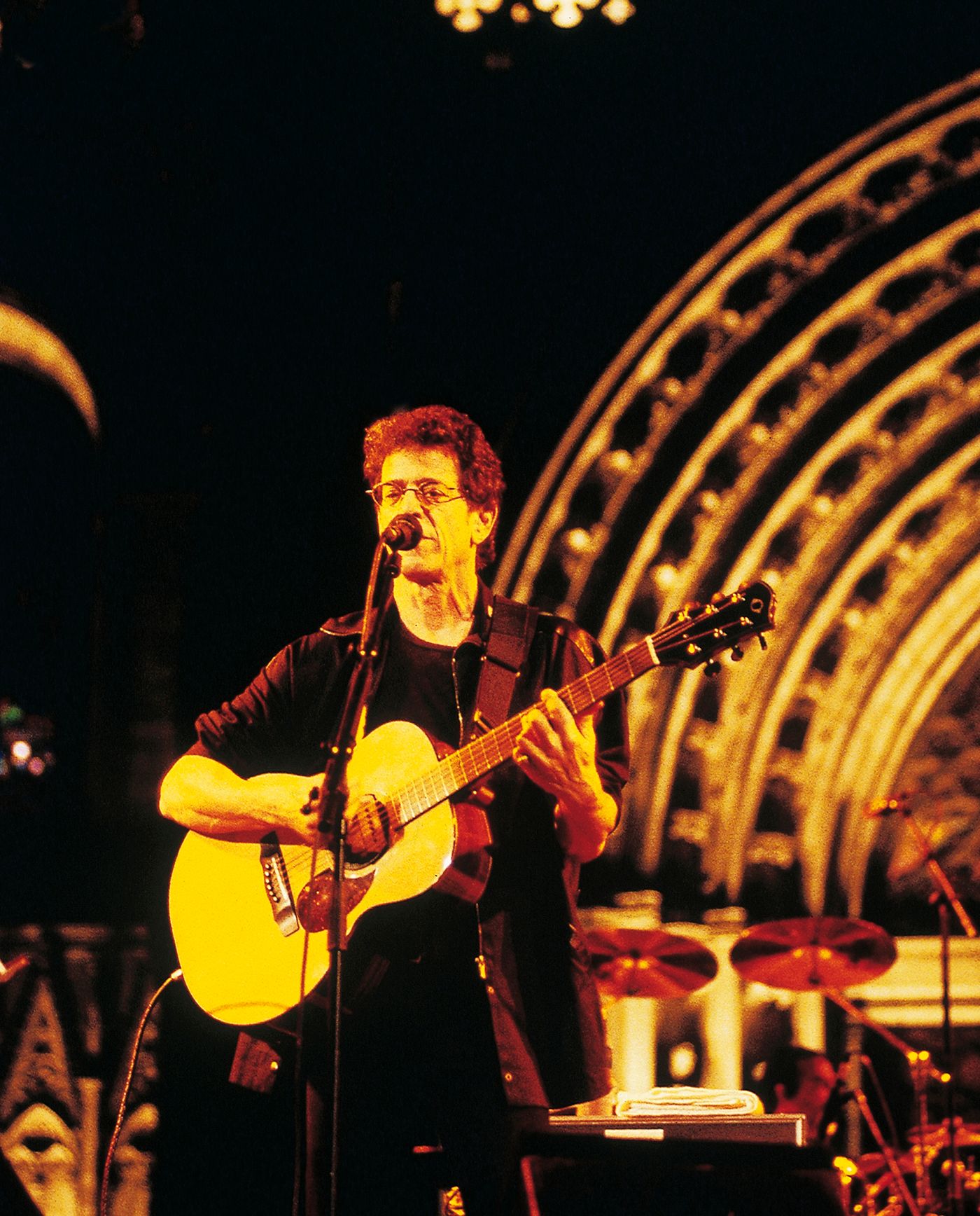 En 1998, en la Avenida de la Catedral, Barcelona (festival BAM). Foto: Juan Sala