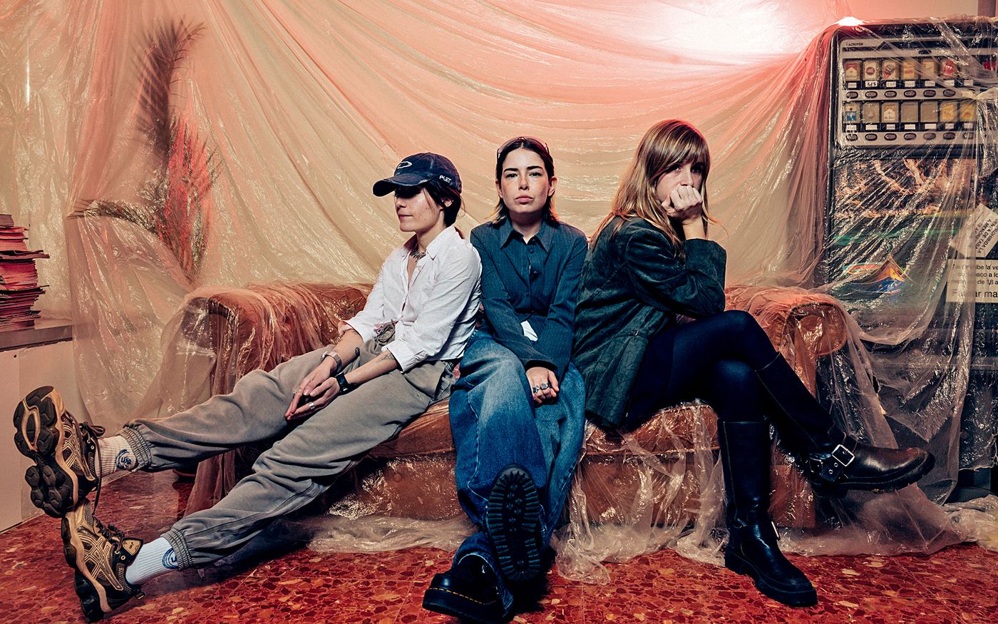María Talaverano, Paola Rivero y Alicia Ros.