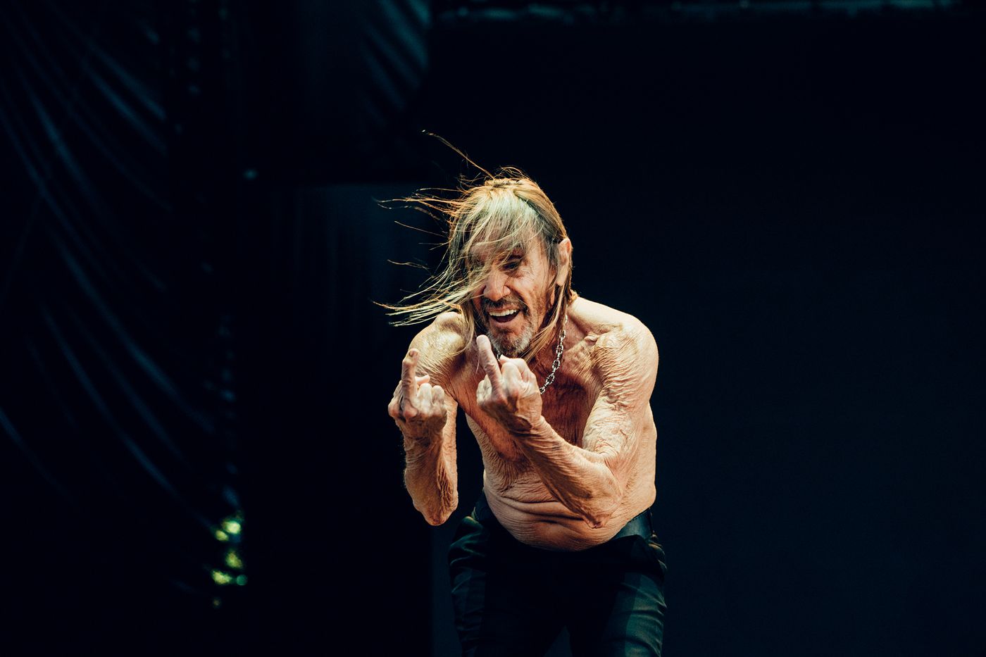 Iggy Pop: piel de Iguana punk. Foto: Alfredo Arias
