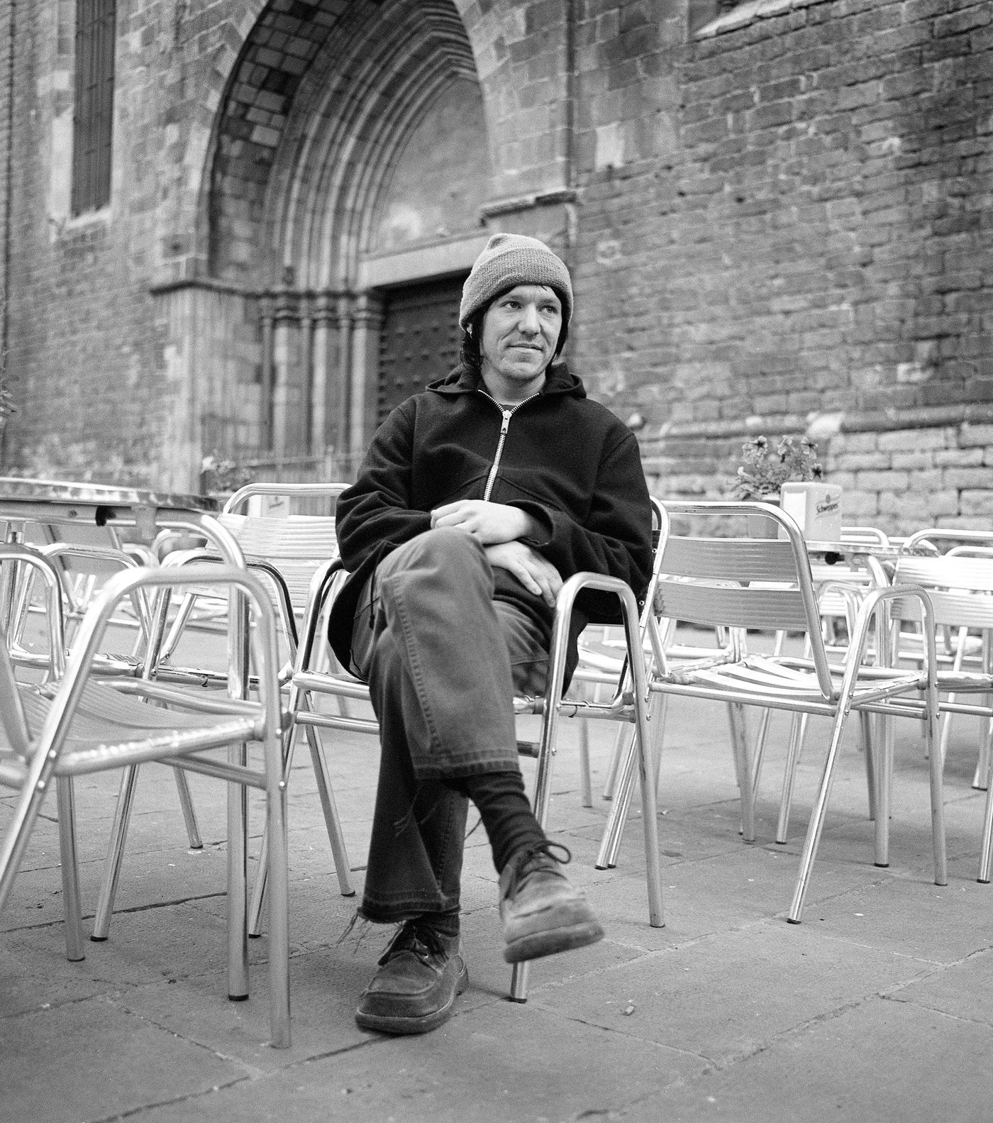 En Barcelona, noviembre de 1998, cuando tocó en Garatge Club el día 13. Foto: David Tong (Getty Images)