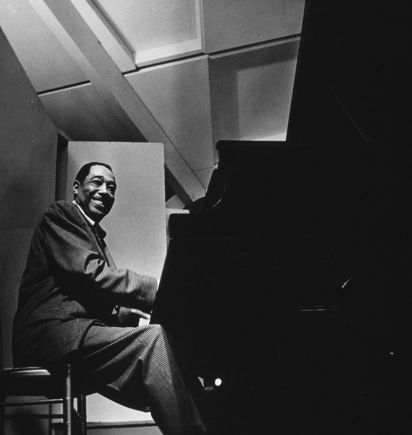 Duke Ellington, The Maestro, en el Newport Jazz Festival de1956. Foto: Bob Parent (Getty Images)