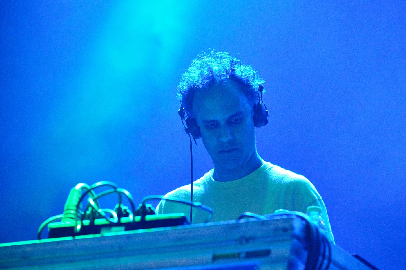 Kieran Hebden: Four Tet sin alardes. Foto: Sergio Morales