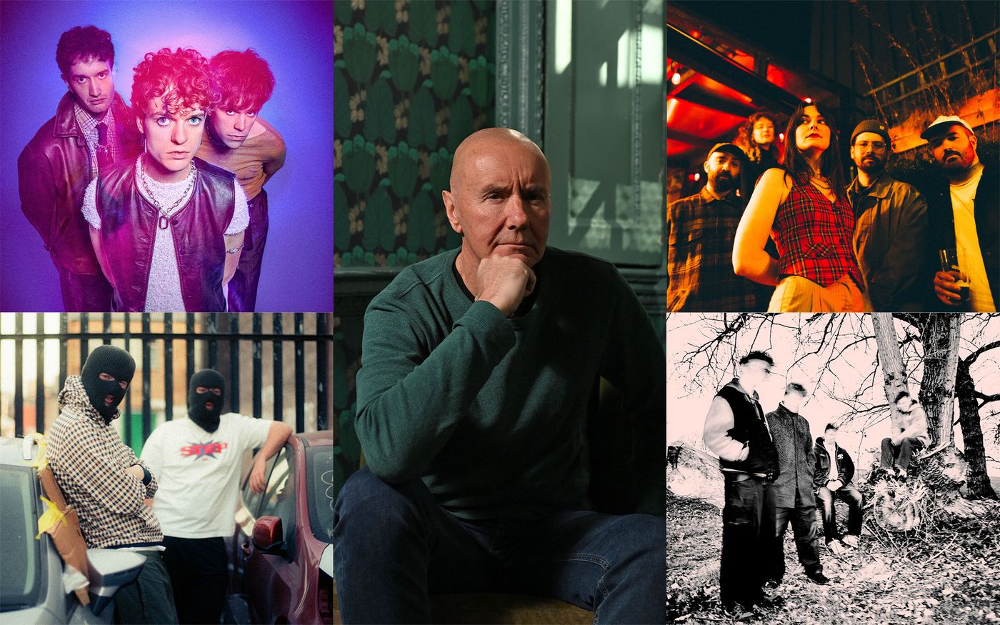 King No-One, Cooper T, Irvine Welsh (en el centro), Bikini Body y Hungry.
