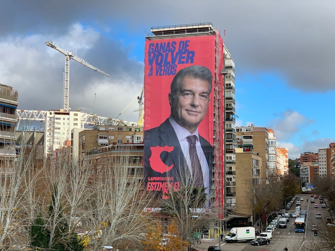 La campaña presidencial del Barça llega a Madrid.