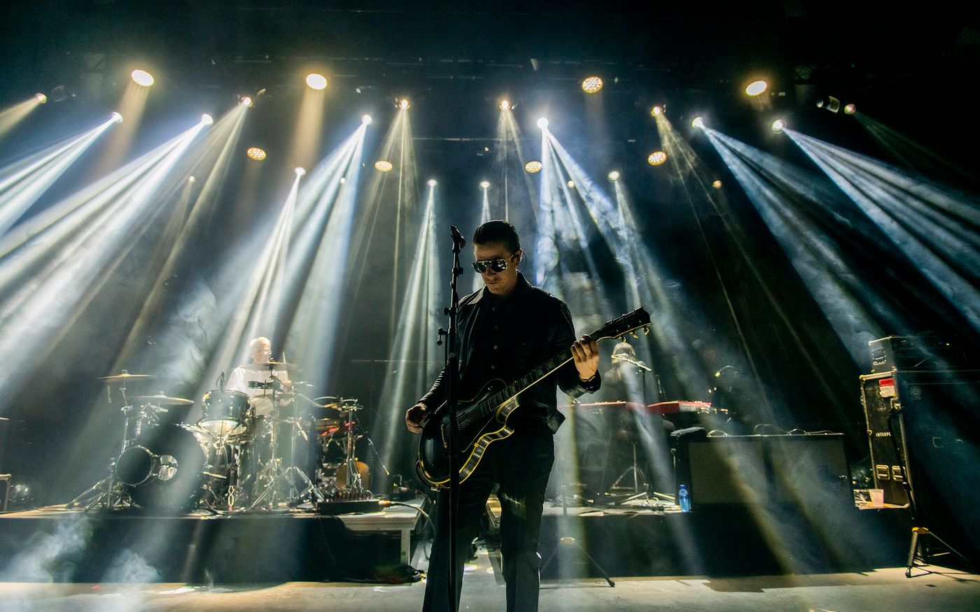 Himnos y obstinación Interpol. Foto: Alfredo Arias