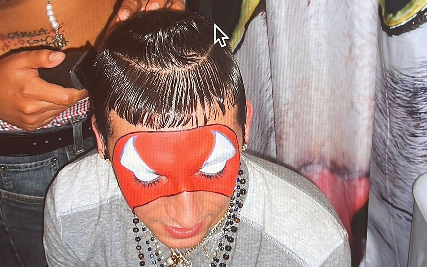 Ralphie Choo, enmascarado.