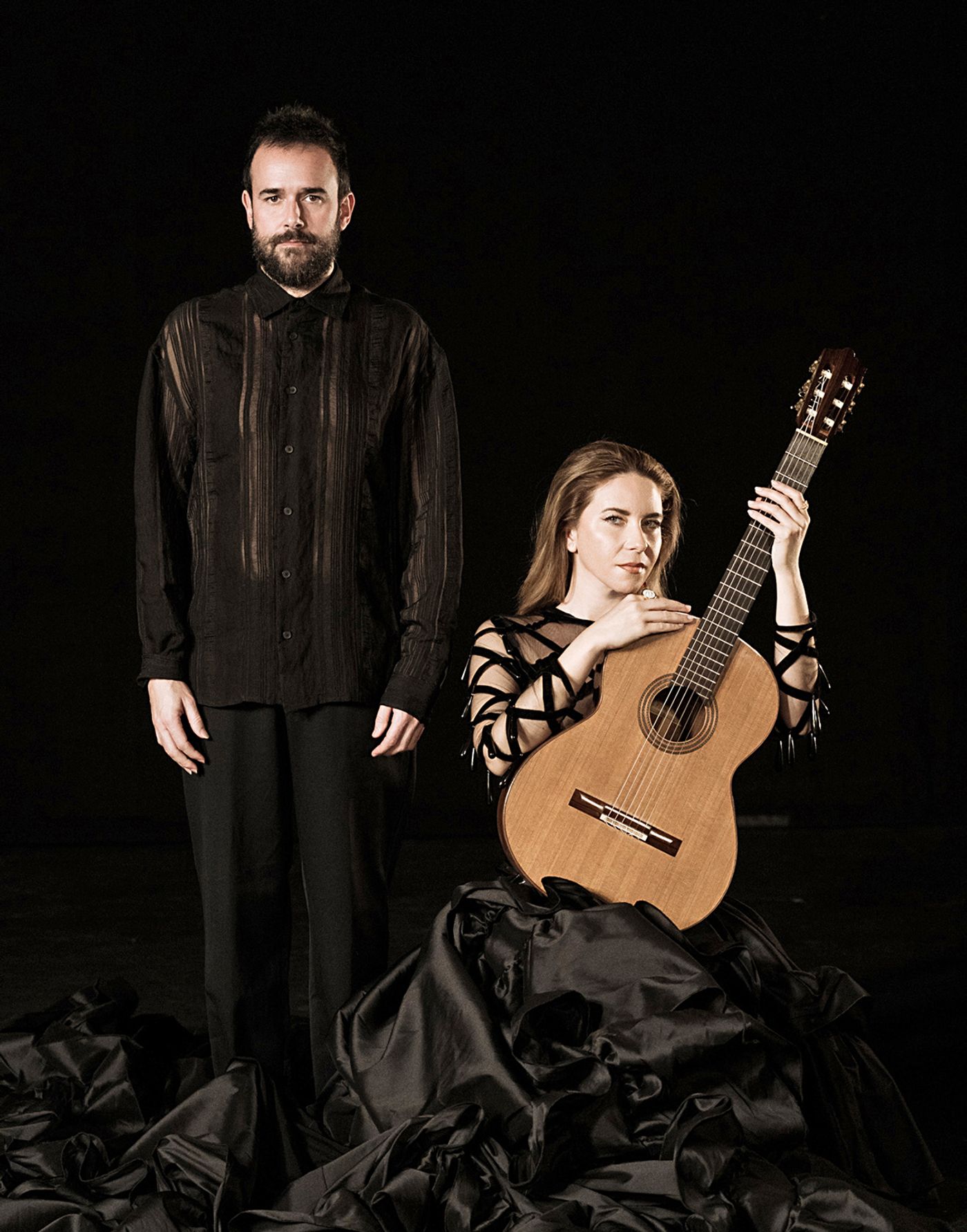Rocío Márquez y Pedro Rojas Ogáyar. Foto: Alejandro Cayetano