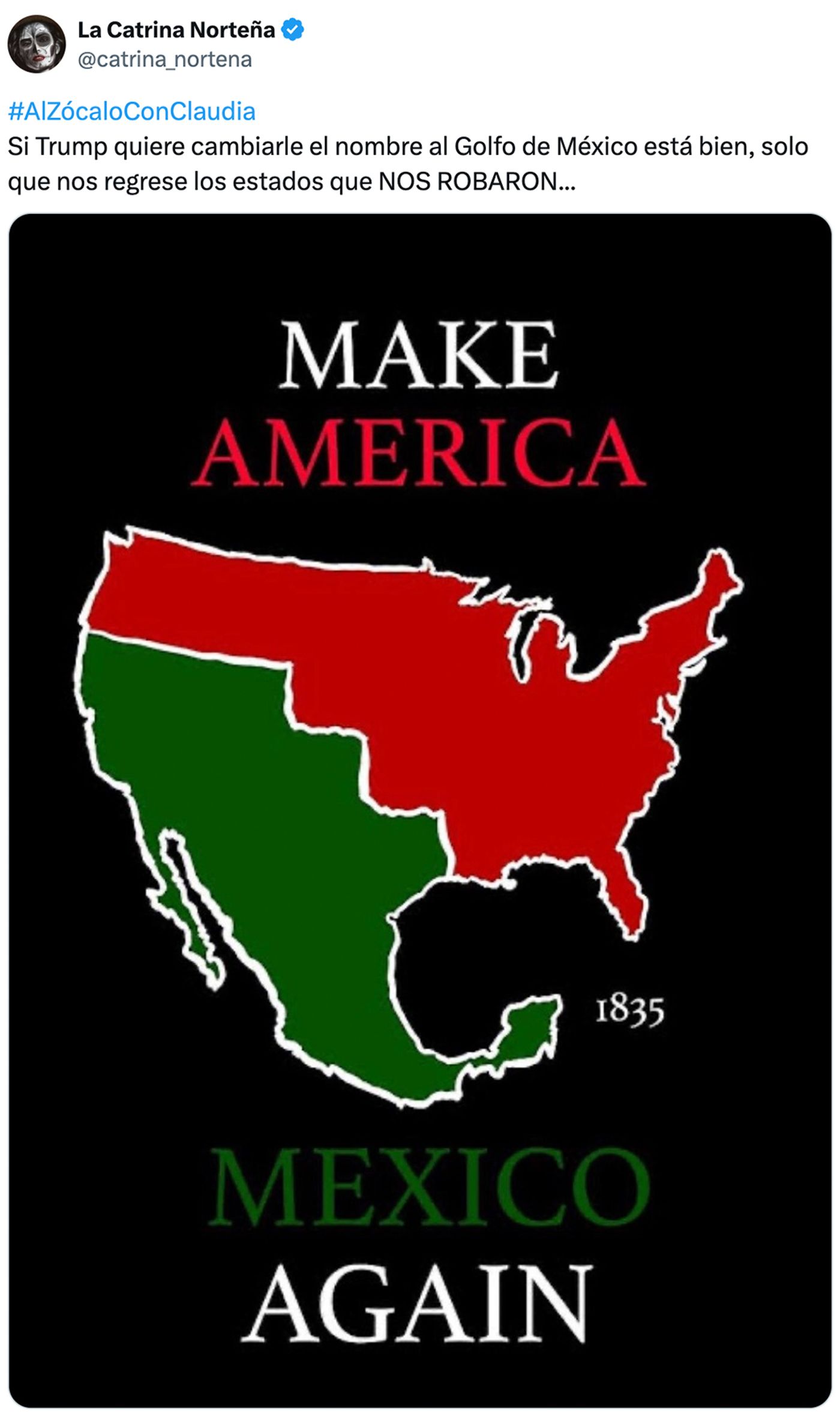 México lindo y querido.<a href="https://x.com/catrina_nortena/status/1876746674493640837" target="_blank"> Ver tuit </a>