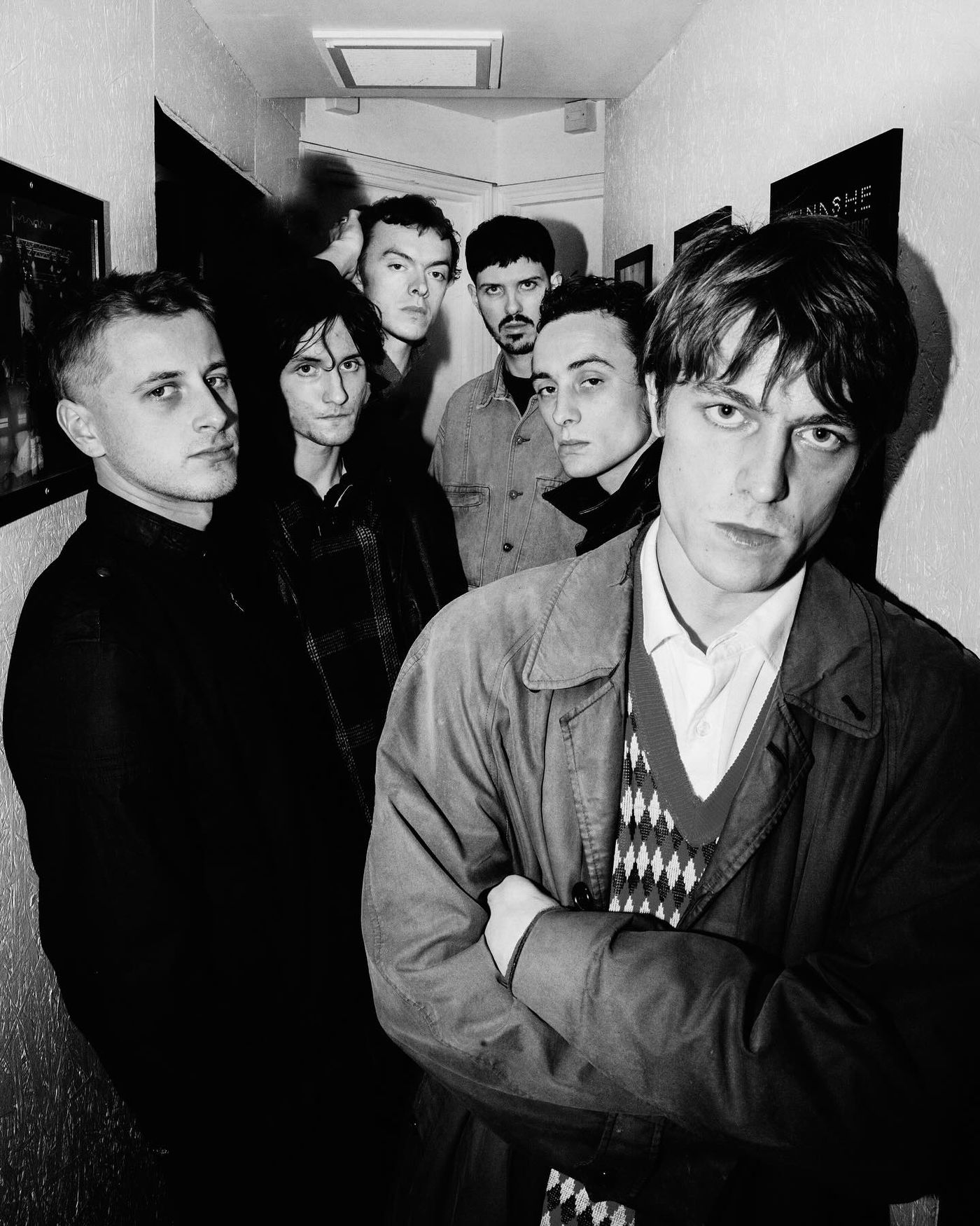 George Ullyott, Sam Jones, Will King, Nathan Pigott, Alfie Husband y Zac Lawrence. Foto: Melissa