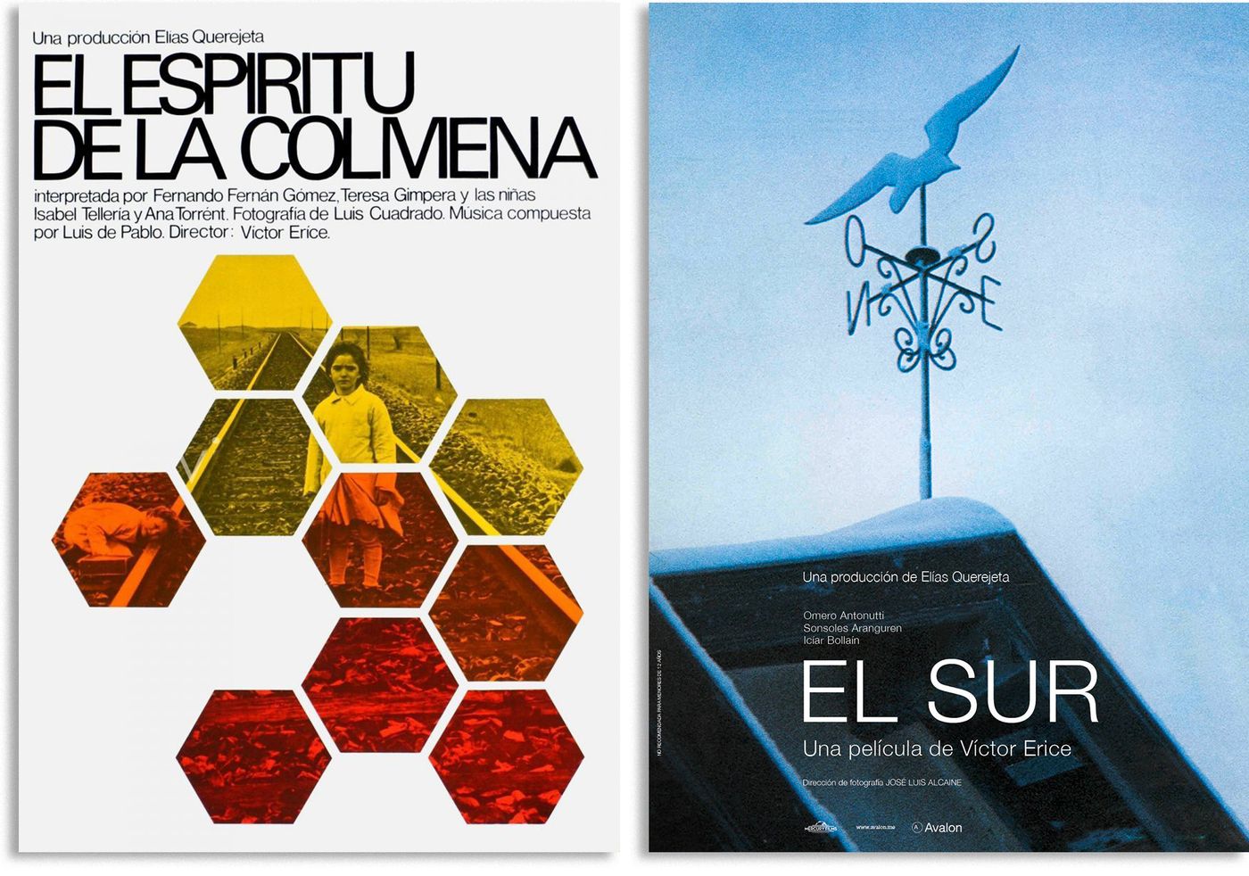 “El espíritu de la colmena” (1973) y  “El sur” (1983).