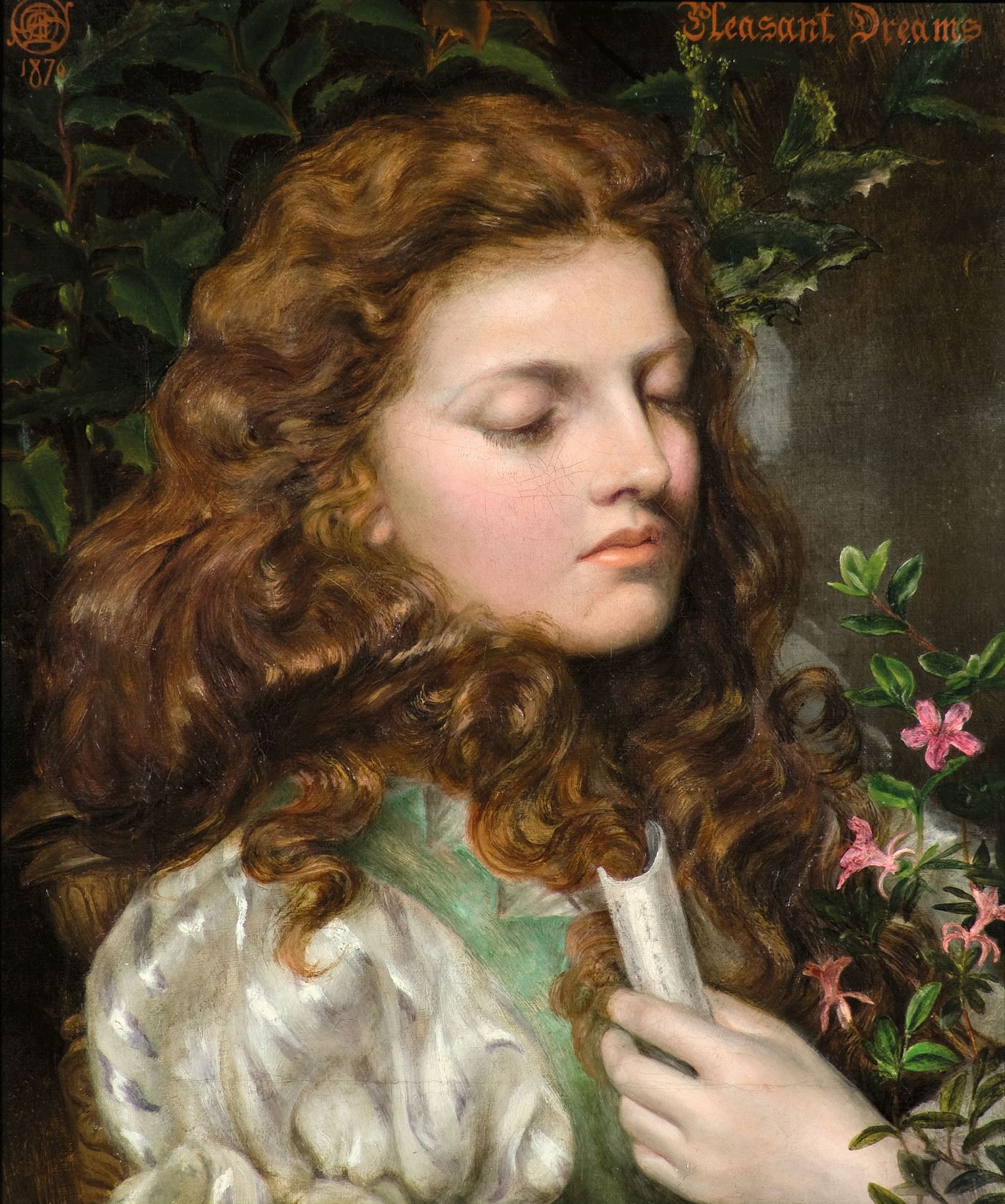 “Dulces sueños” de Emma Sandys, 1876: ¿inspiración para las portadas de Florence + The Machine?