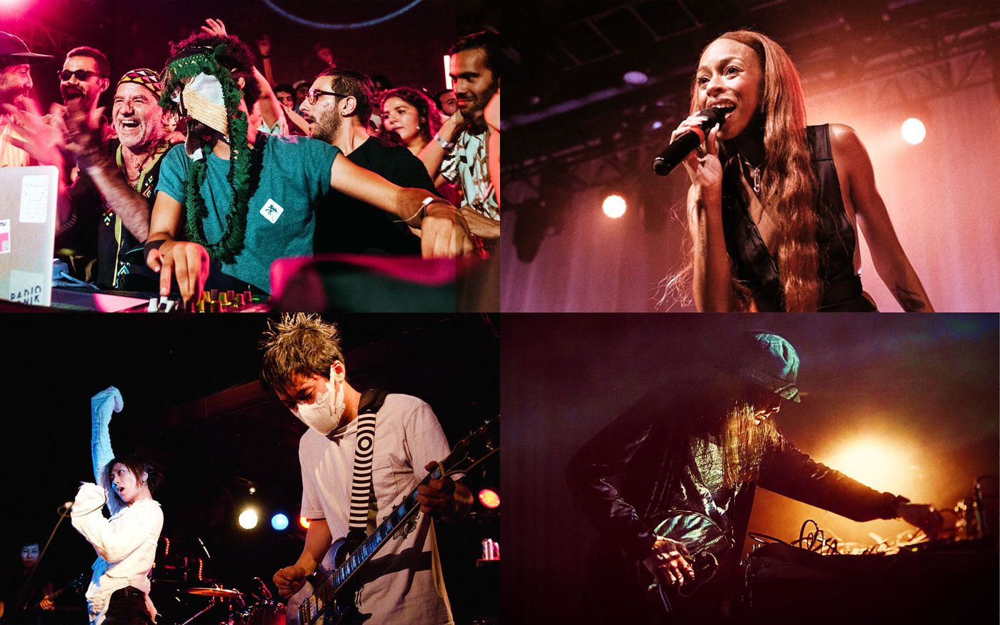Guedra Guedra, Ravyn Lenae, Melt-Banana y Merzbow. 