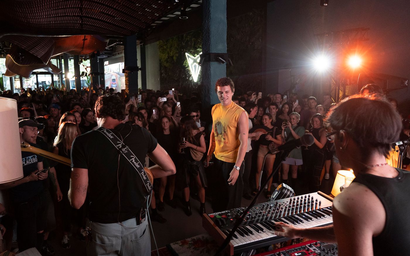 En un momento del show en CUPRA City Garage.