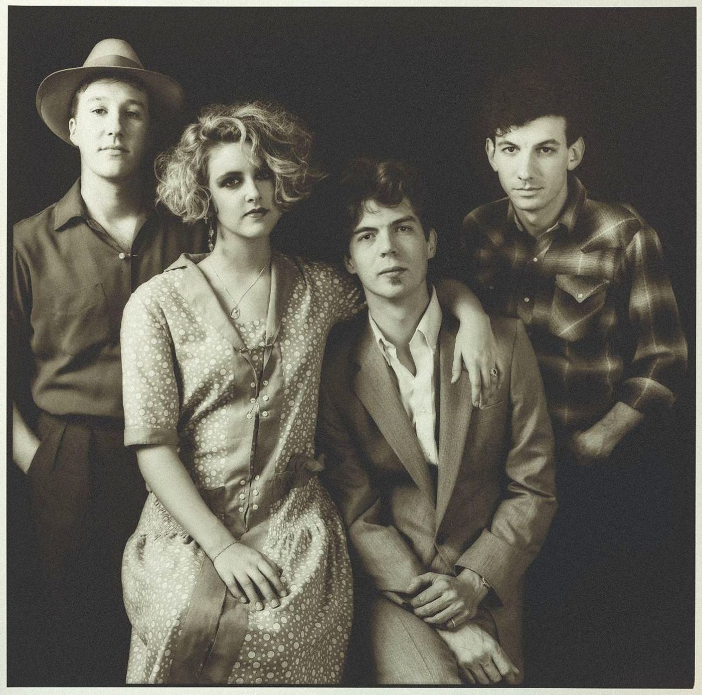 Hedgecock, McKee, Heffington, Etzioni: originales Lone Justice. Foto: Dennis Keeley.