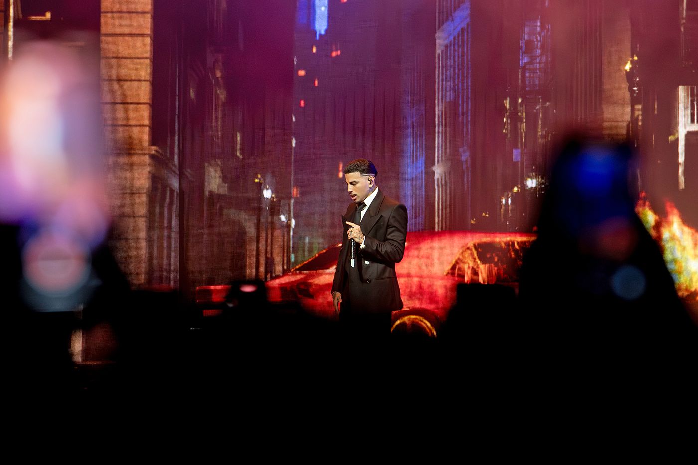 Rauwlito se pone teatrero. Foto: Alfredo Arias
