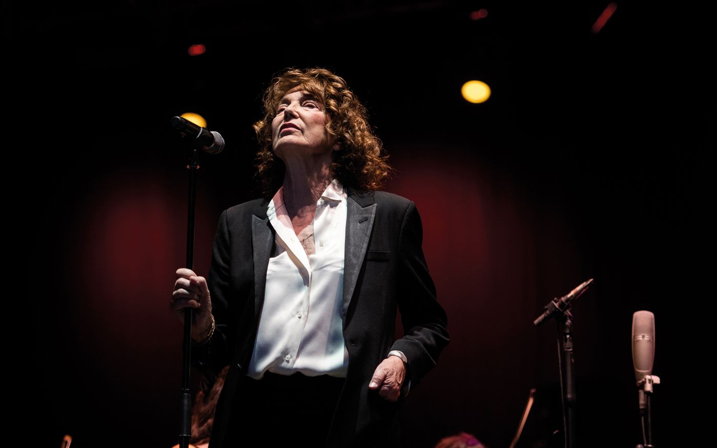 En 2019, en su concierto en Madrid. Foto: Alfredo Arias