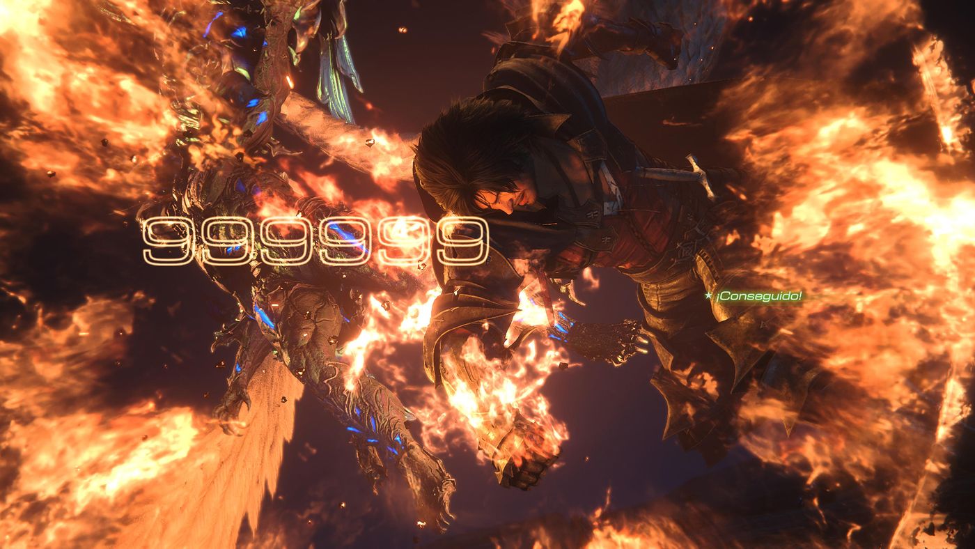 Luz, fuego. Destrucción. © Square Enix Co. Ltd. All Rights Reserved