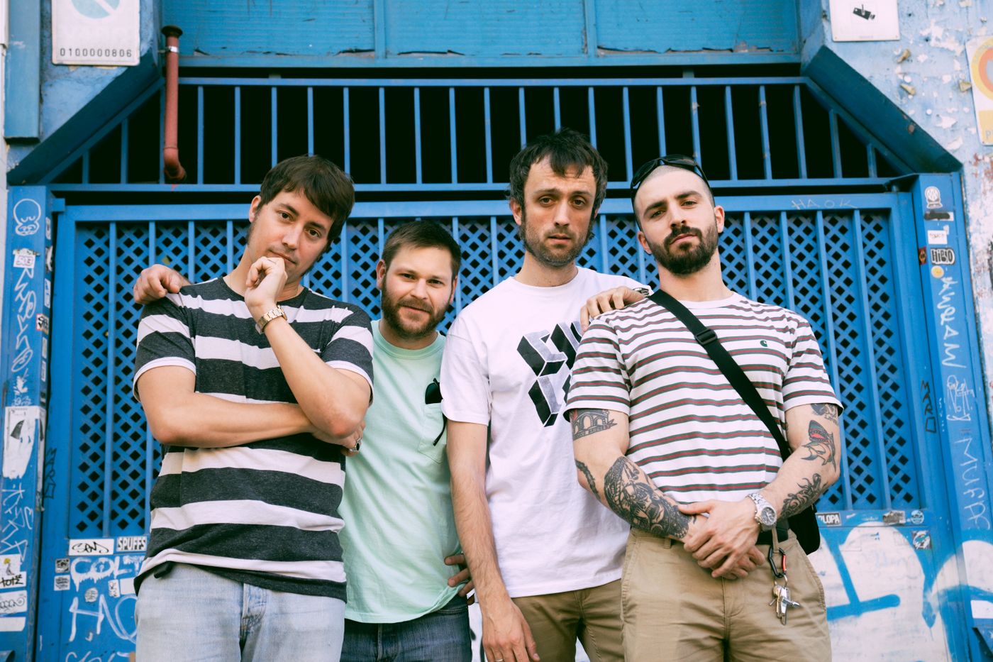 Fernando Naval, Tommy Dewolfe, Paco “Frankie” Ríos y Jorge Betrán. Foto: Sharon López