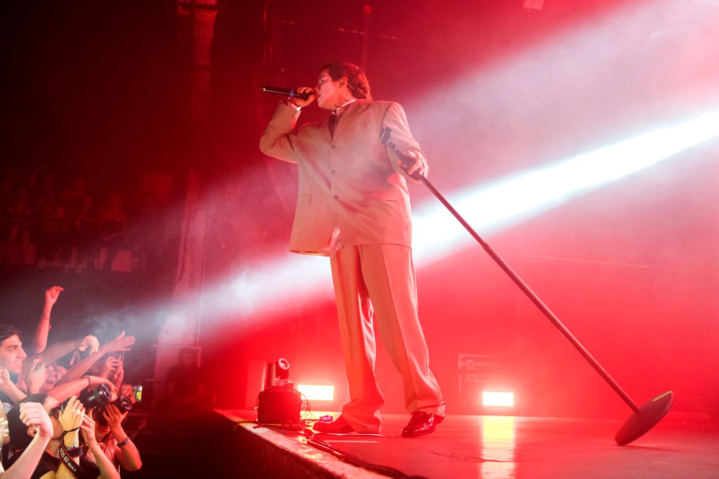 Yung Lean: el emo le da alas a Jonatan Leandoer Håstad. Foto: Òscar Giralt