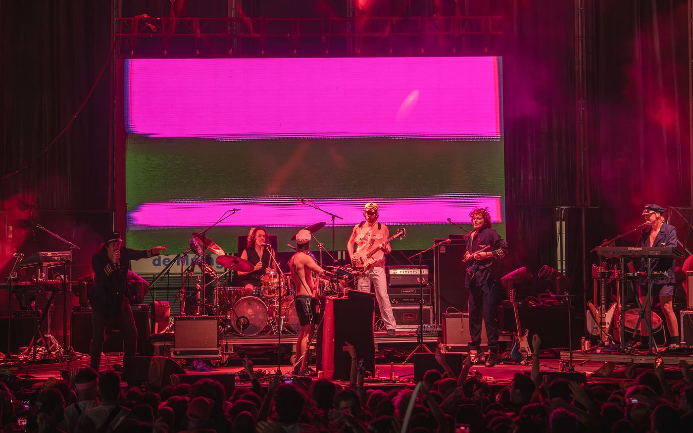 King Gizzard And The Lizard Wizard, guinda lisérgica. Foto: Pablo Macías