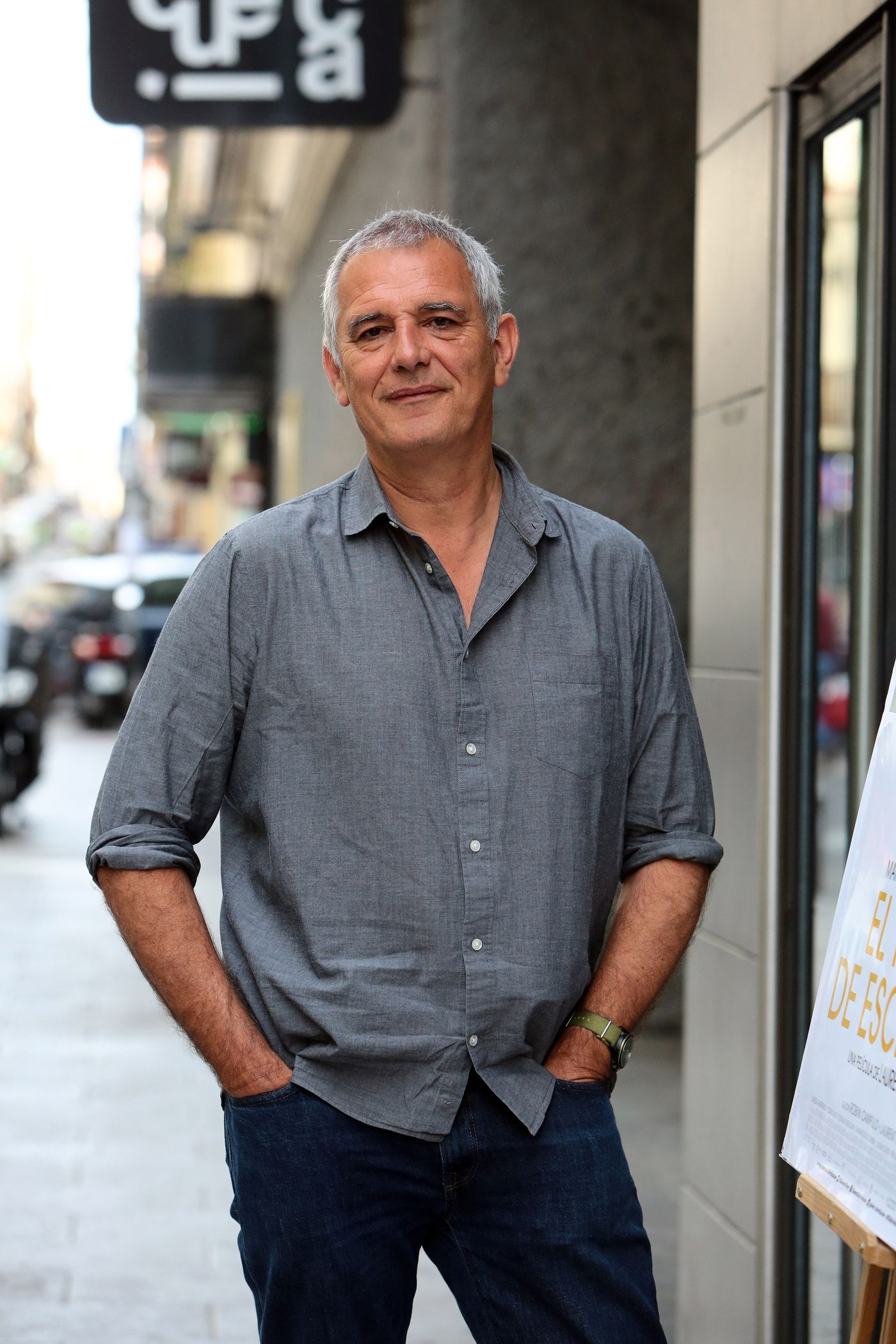 Laurent Cantet, cuando presentó “El taller de escritura” en Madrid. Foto: Europa Press (Getty Images)