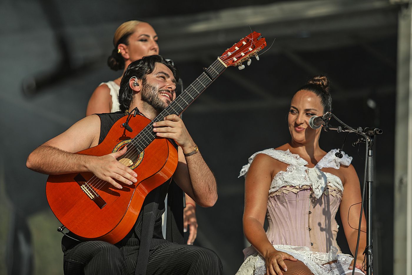 Yerai Cortés: flamenco bajo el sol. Foto: Óscar García