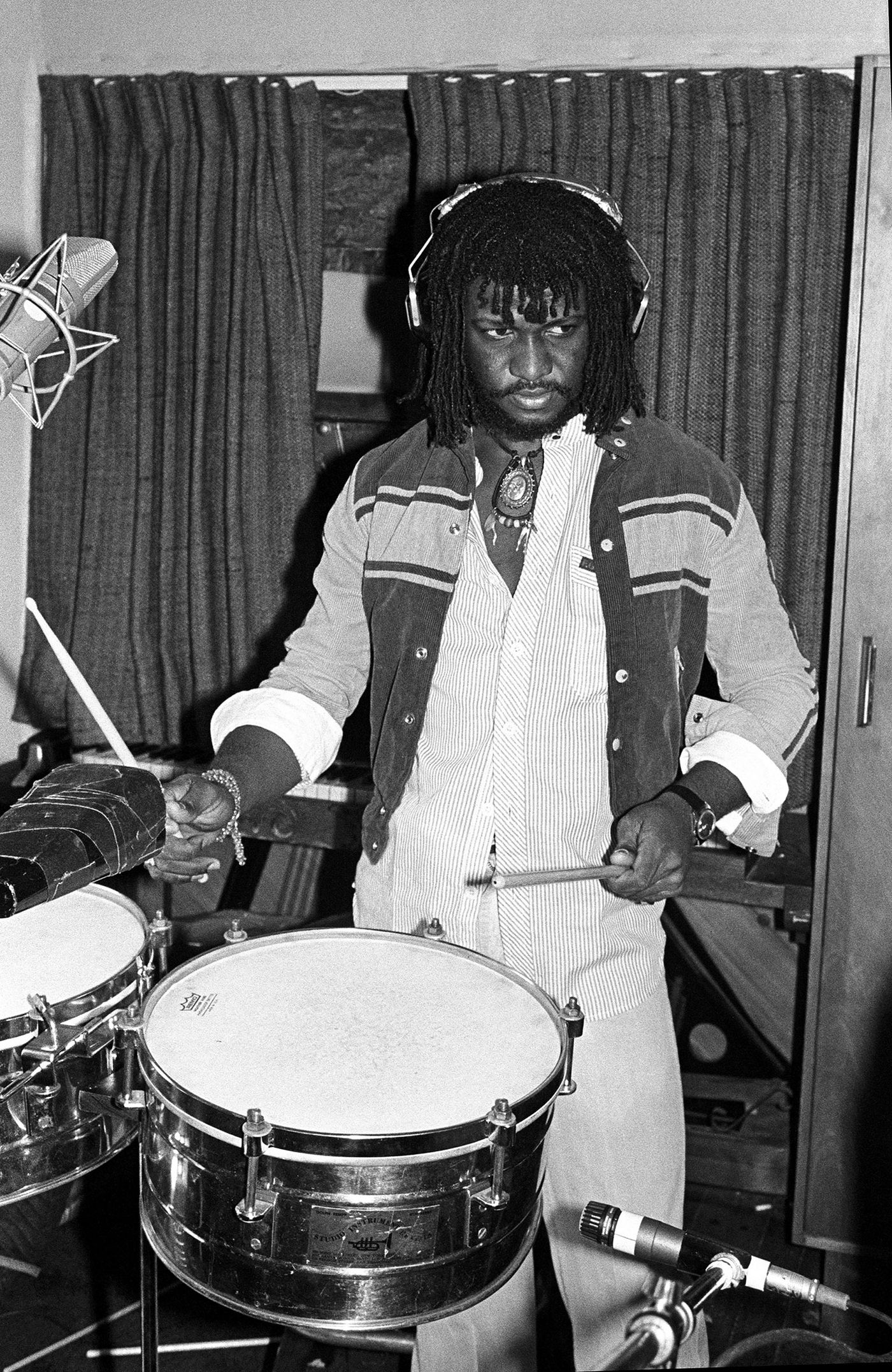 Ha muerto Sly Dunbar, mito del ritmo. Foto: Ebet Roberts (Getty Images)