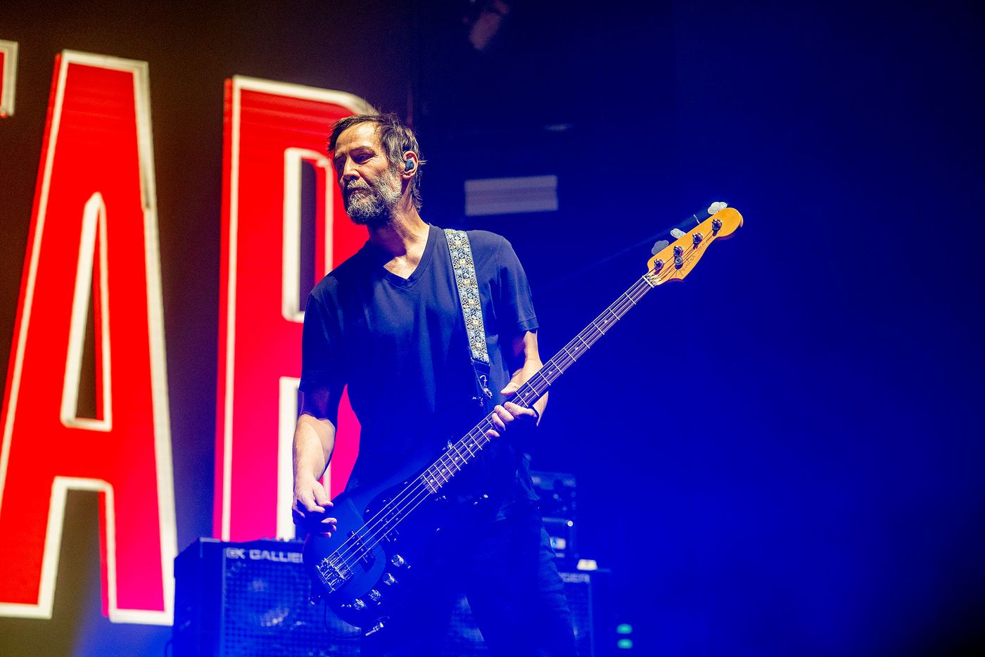 Dogstar: el bajo de Keanu Reeves. Foto: Alfredo Arias