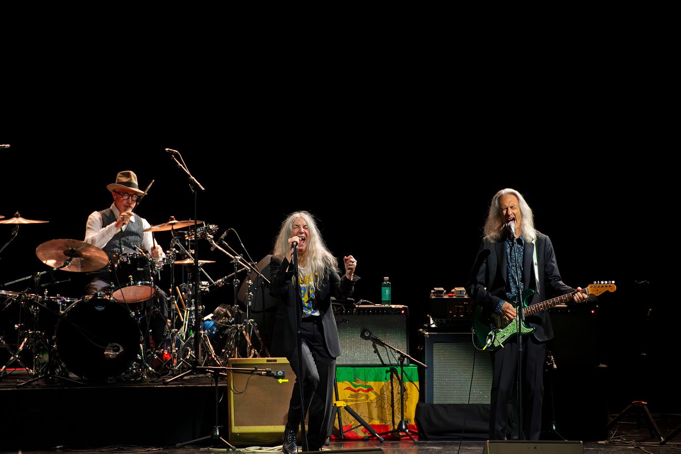 Daugherty, Smith y Kaye, tres leyendas históricas. Foto: Alfredo Arias