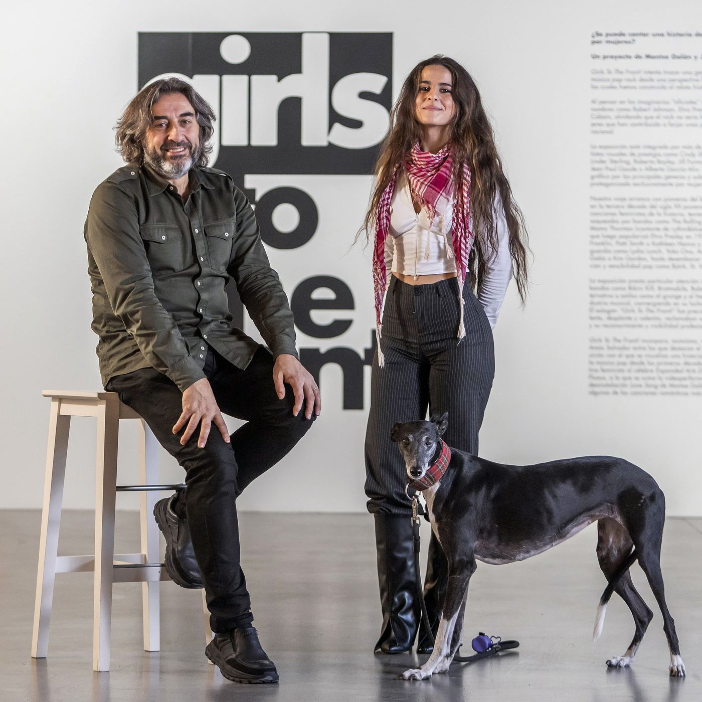 Javier Panera y Montse Galán, responsables de la exposición.