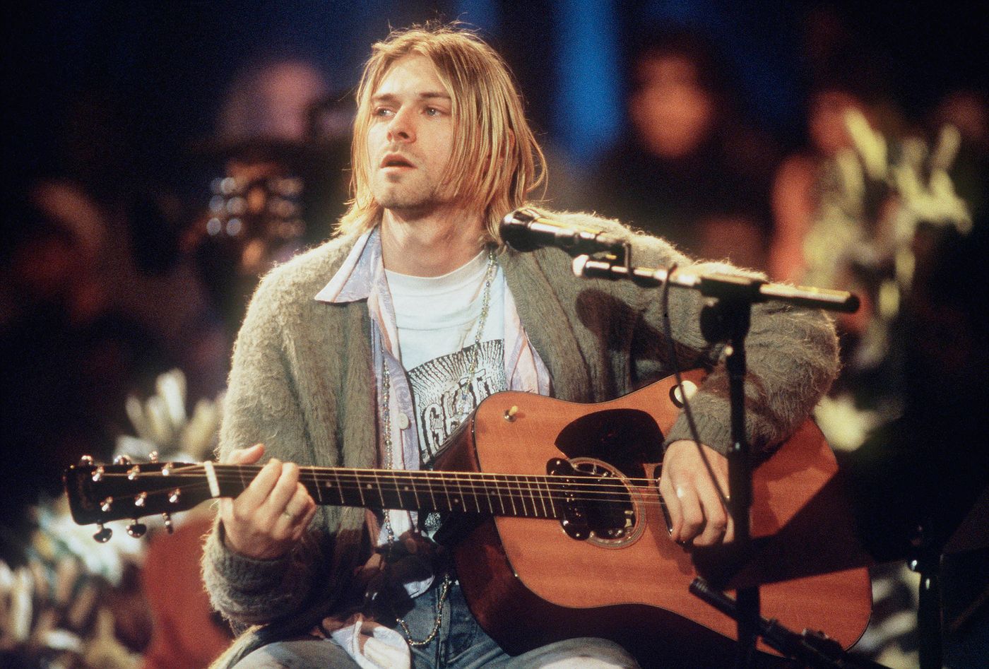 Kurt Cobain, a cinco meses del adiós.