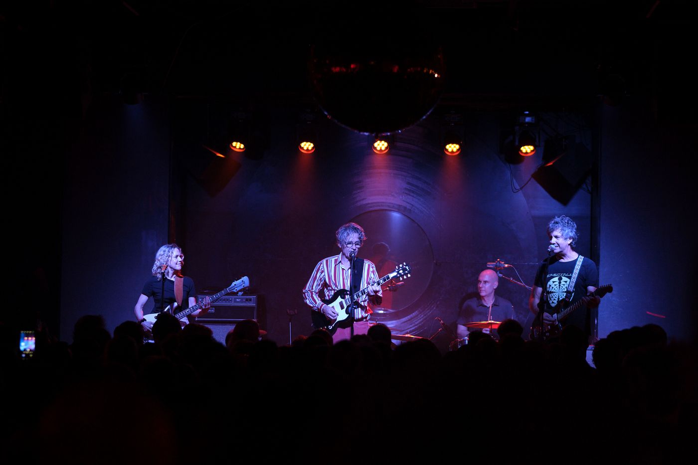 Britta Phillips, Dean Wareham, Lee Wall y Sean Eden: galaxia neoyorquina. Foto: Sergio Morales