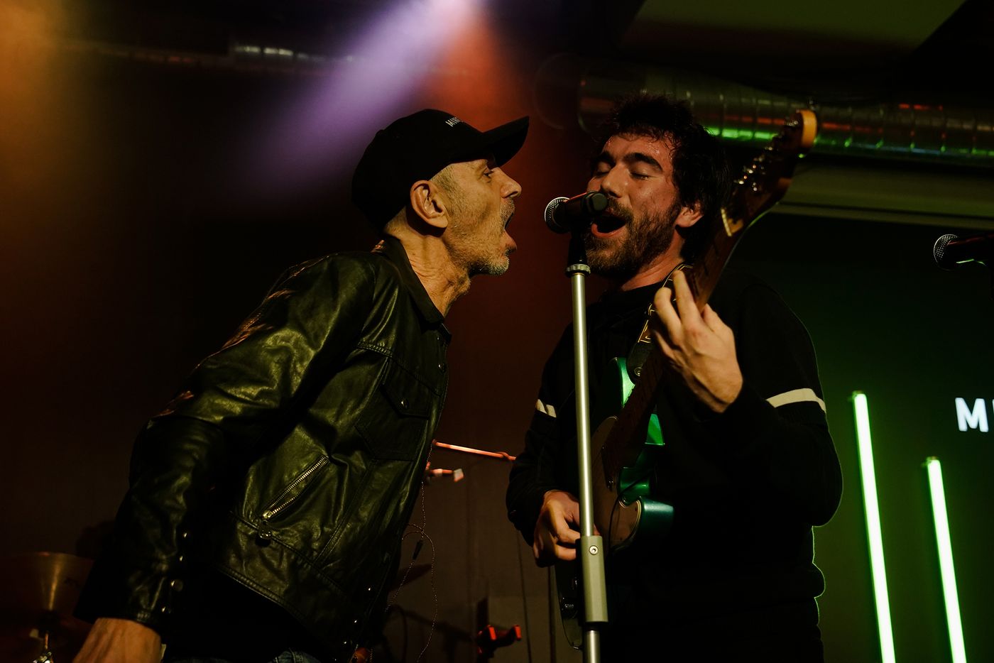 A dos voces, con Alejo.