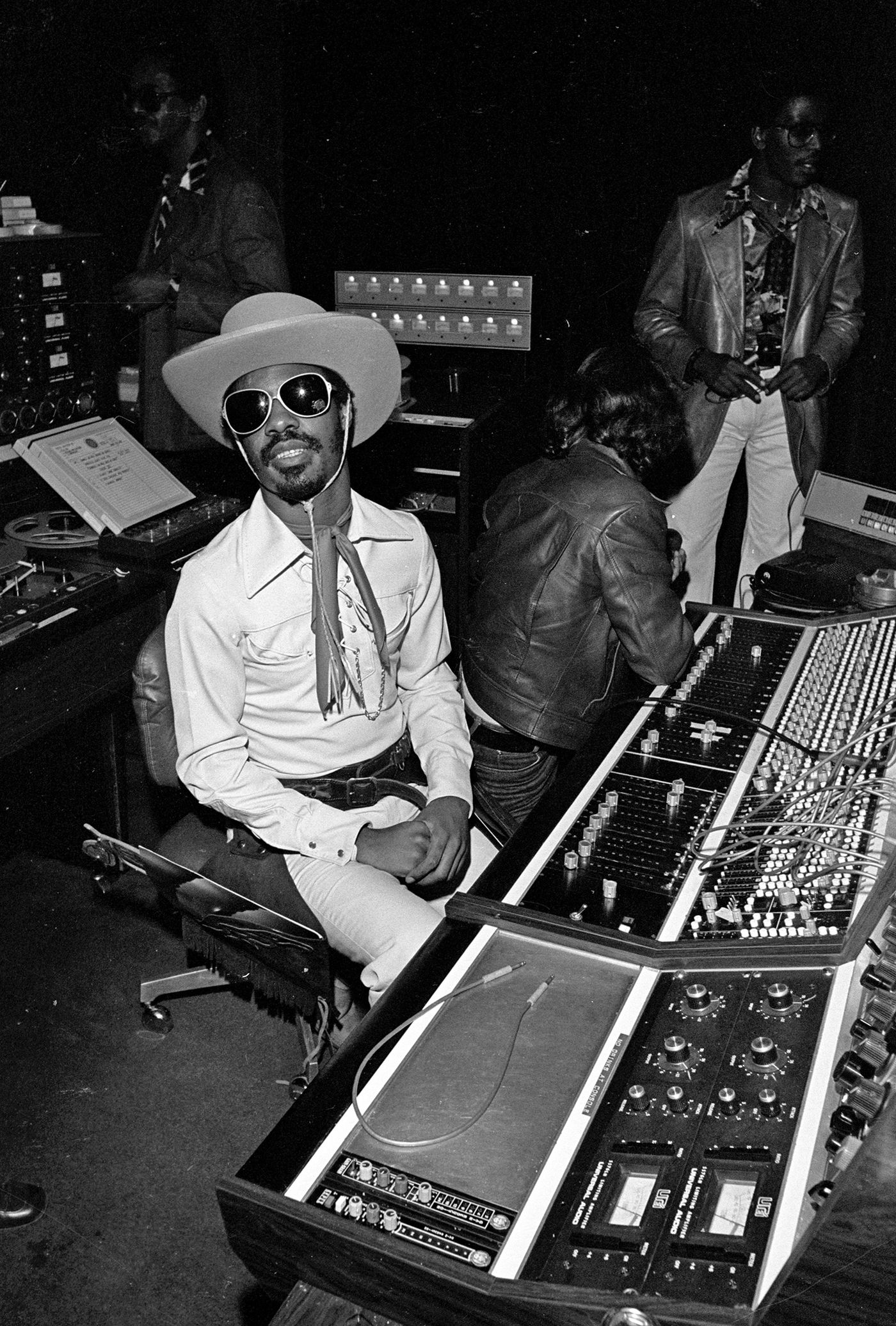 Stevie, en 1976, cuando vio la luz “Songs In The Key Of Life”. Foto:  Richard E. Aaron (Getty Images)