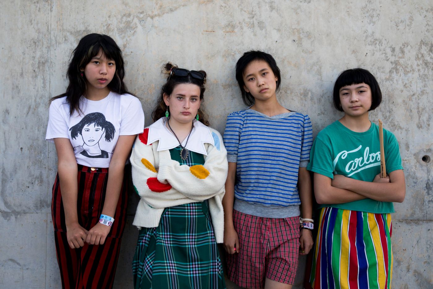 Fieras niñas punk. Foto: Òscar Giralt