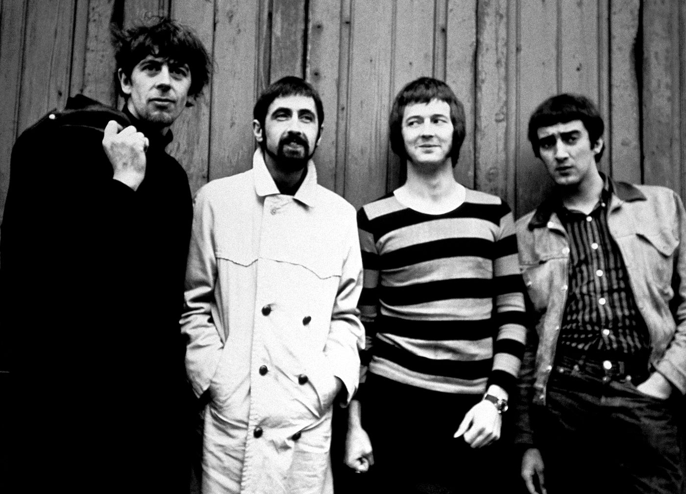 The Bluesbreakers en 1966: John Mayall, Hughie Flint, Eric Clapton y John McVie. Foto: Michael Ochs Archives (Getty Images)