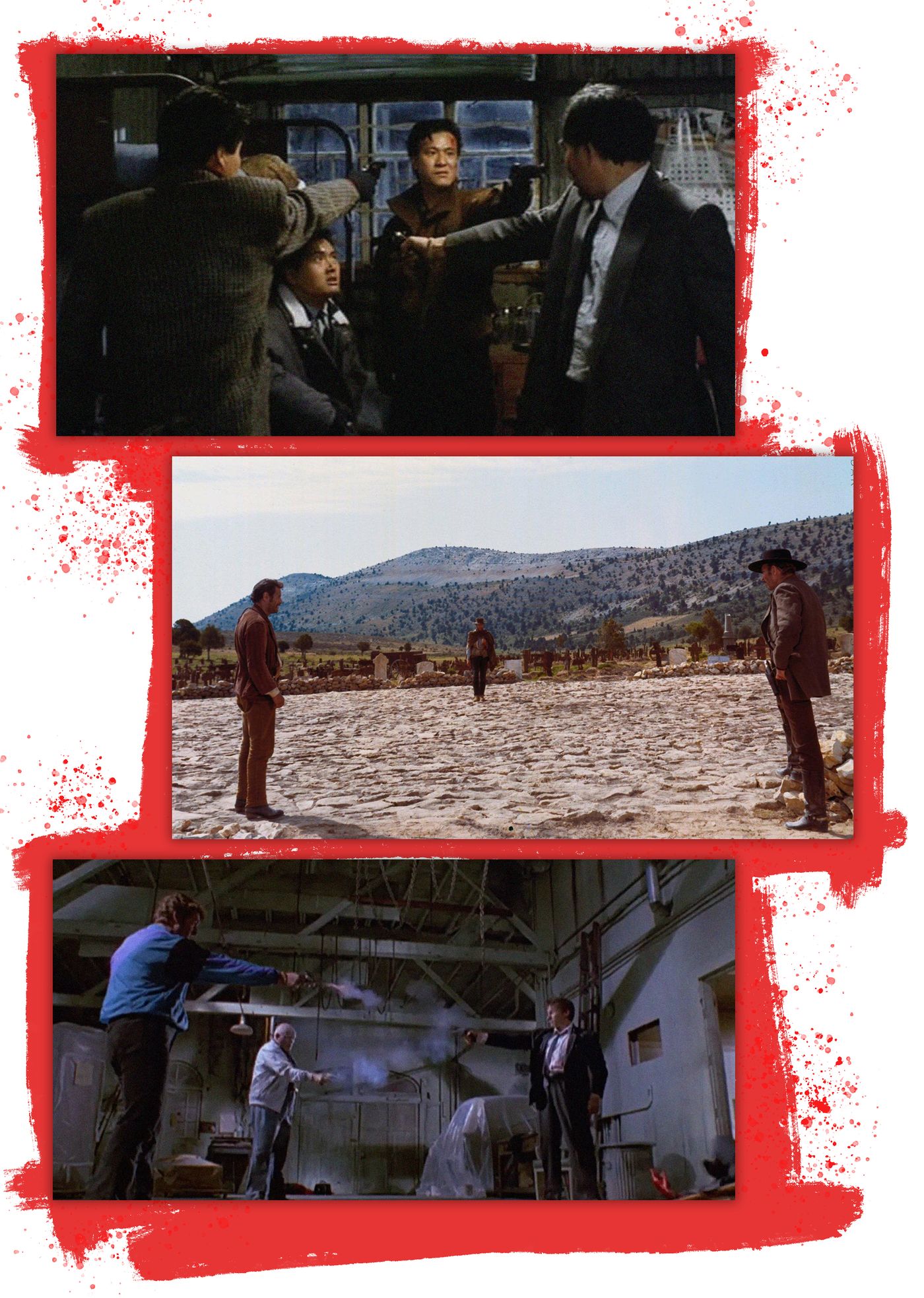 “City On Fire”, “El bueno, el feo y el malo” y “Reservoir Dogs”.