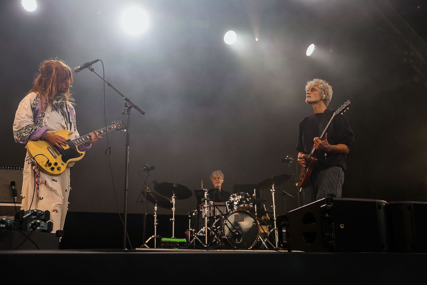 Blonde Redhead: oscuridad romántica. Foto: Óscar García