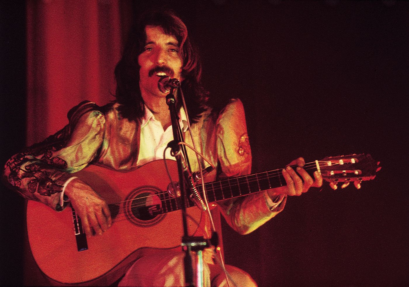 Disfrazado, en la piel del Veneno original (Barcelona, 1978). Foto: Francesc Fàbregas