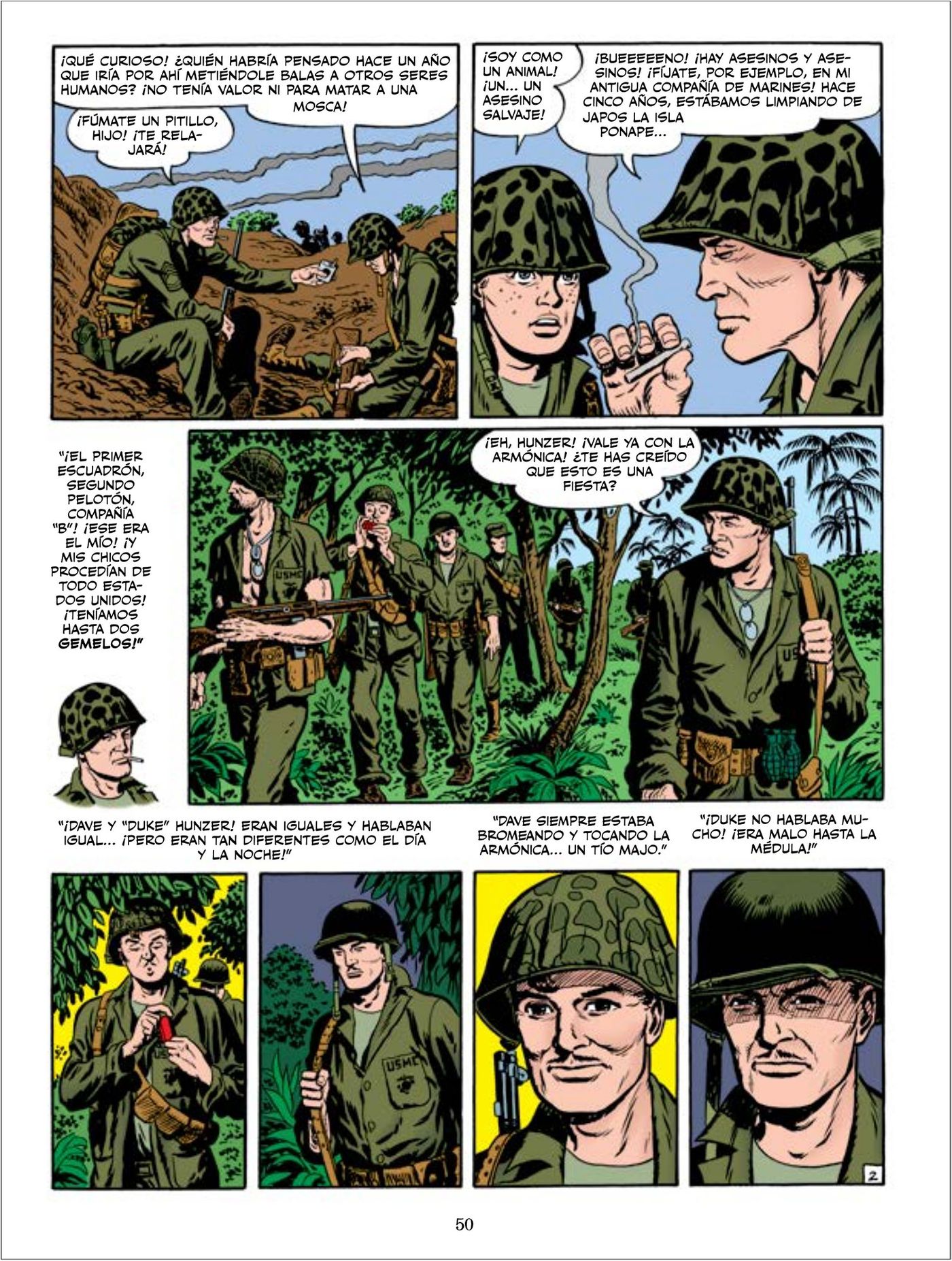 “Two Fisted Tales”, volumen 1: realismo social en tiempos bélicos.