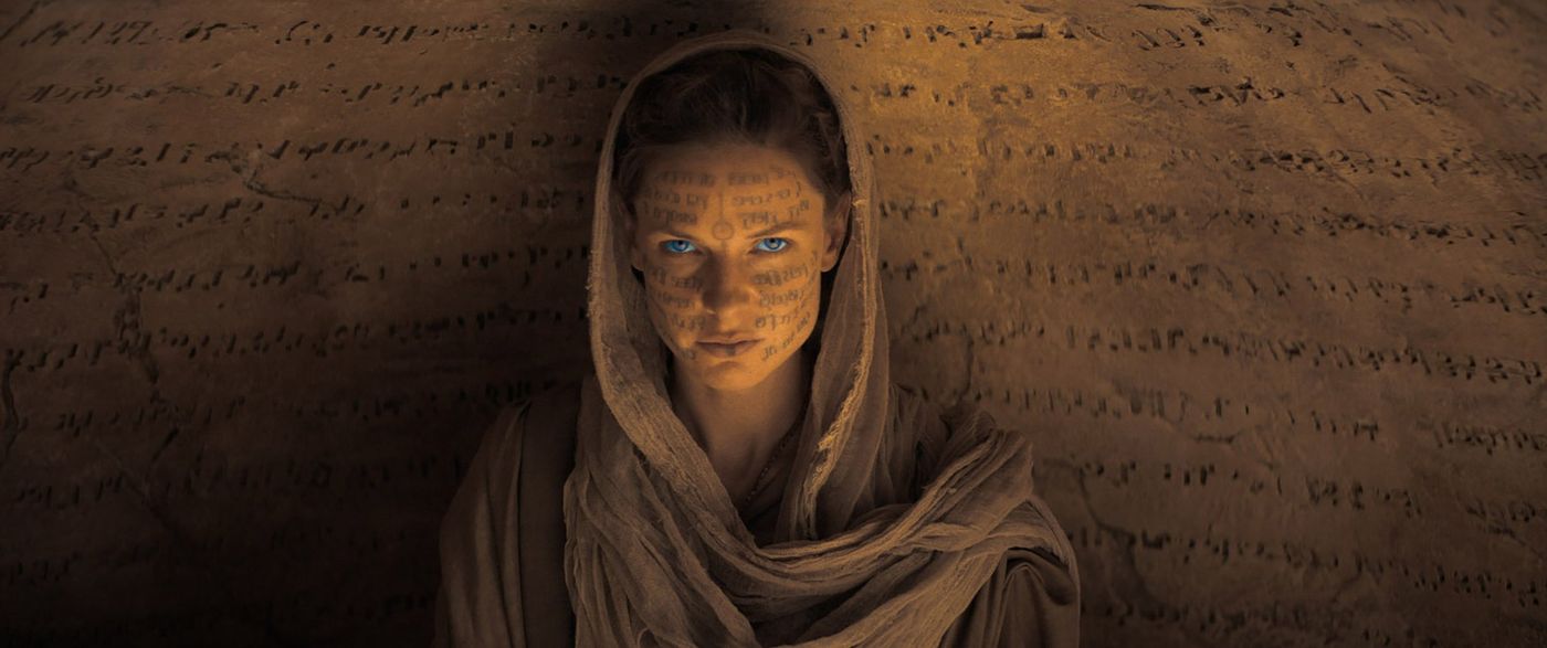 Lady Jessica (Rebecca Ferguson), madre del mesías.