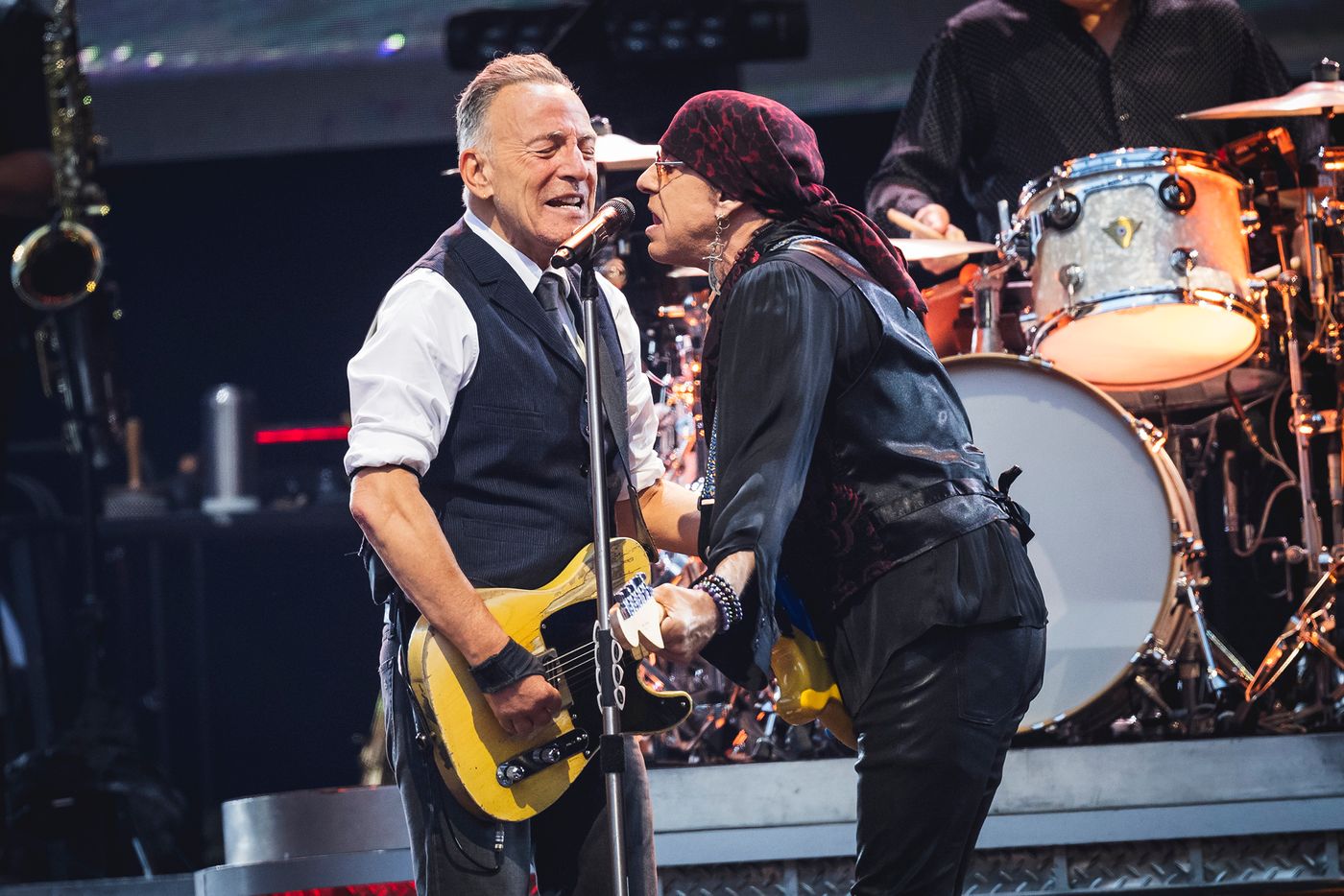 Bruce Springsteen & Steve Van Zandt: amigos para siempre. Foto: Mariano Regidor / Redferns (Getty Images))