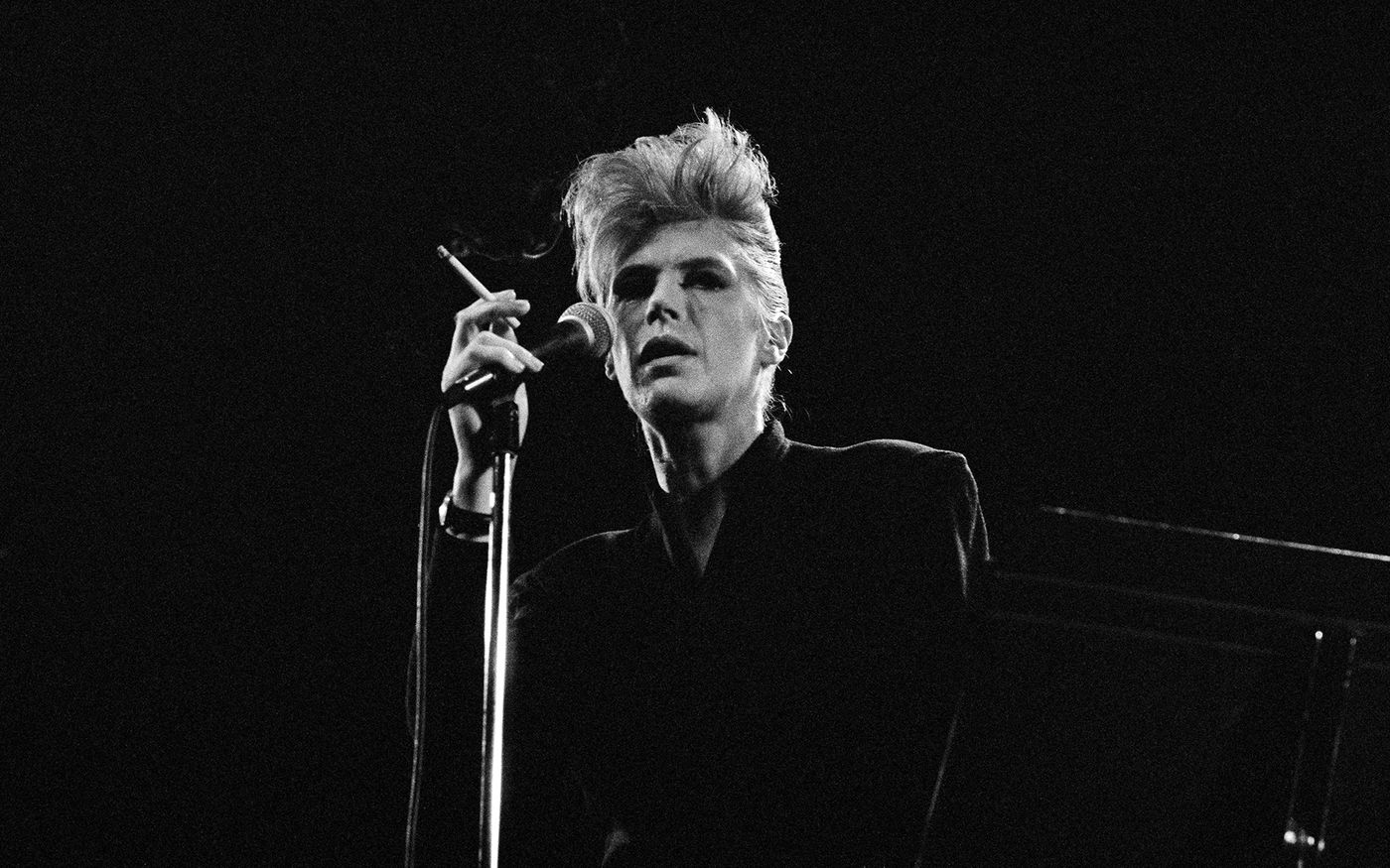 Marianne Faithfull actuando en Nueva York en 1987: “Strange Weather”. Foto: Rita Barros (Getty Images)