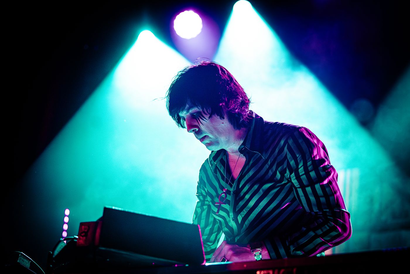 Johnny Jewel: entusiasmo. Foto: Sergi Paramès