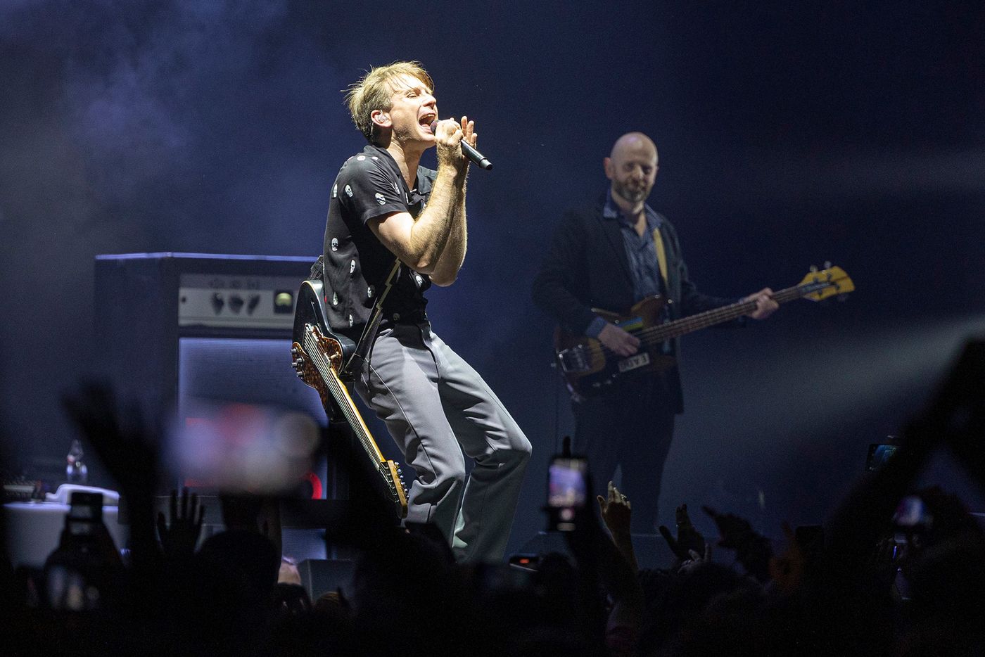 Kapranos y Bob Hardy, desde el principio en Franz Ferdinand. Foto: Marina Tomàs