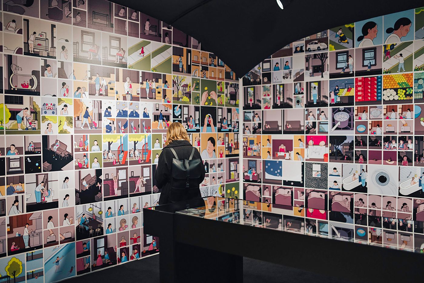 Vista de la exposición en el CCCB. Foto: Alice Brazzit