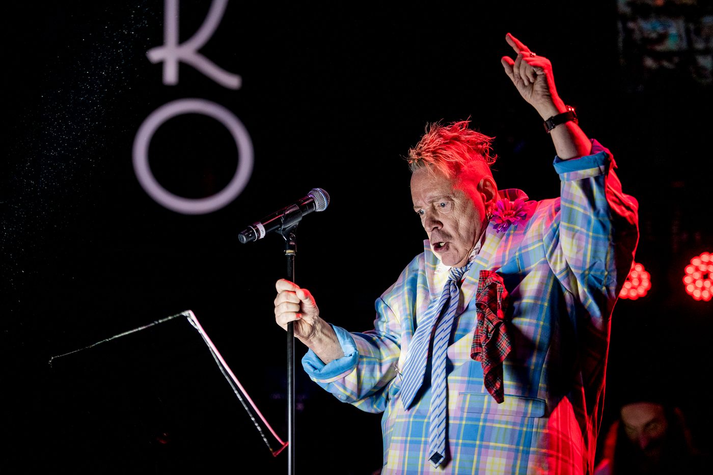 John Lydon sigue siendo un enfant terrible. Foto: Alfredo Arias