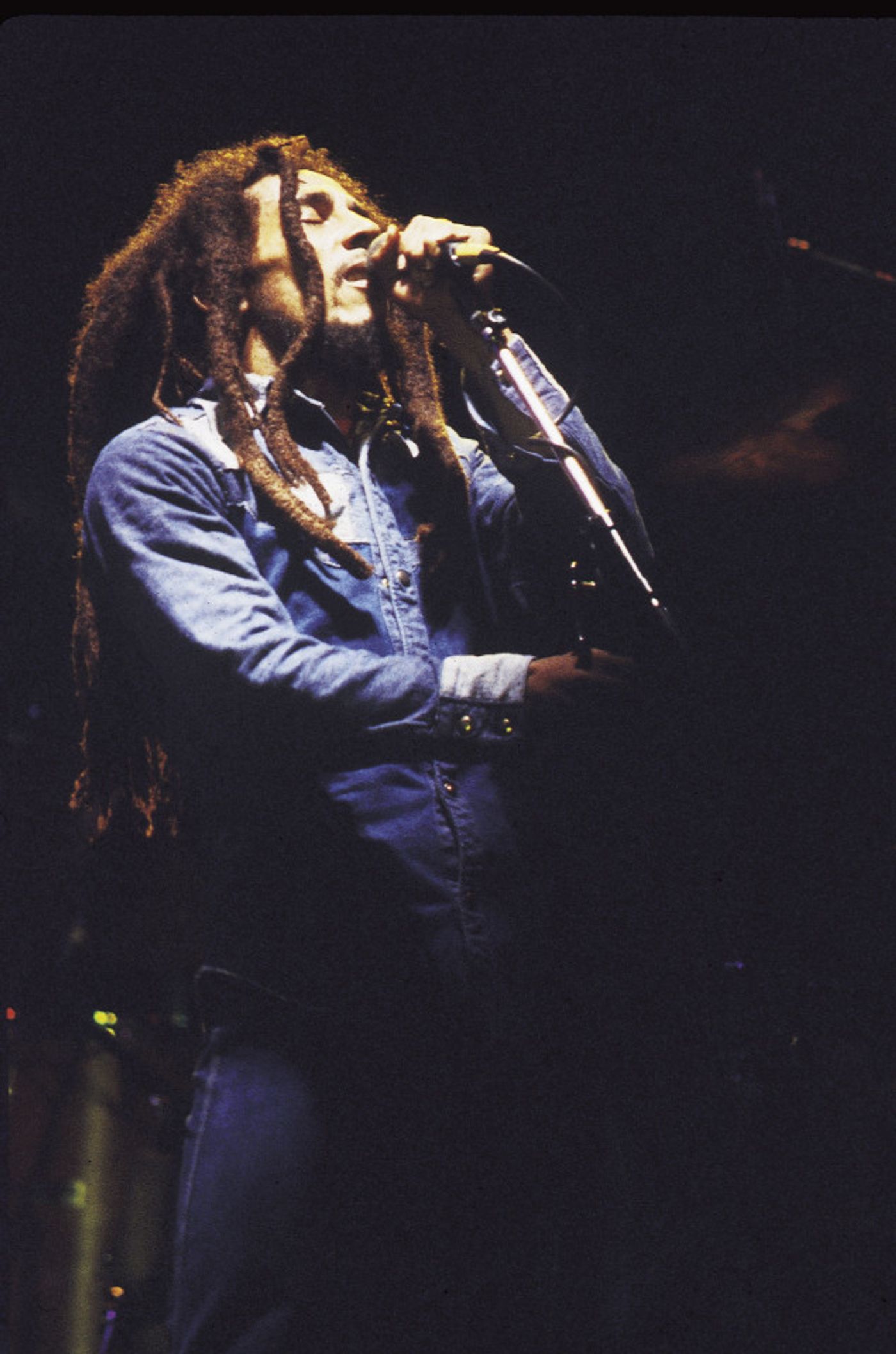 En el concierto en la Plaza de Toros Monumental de Barcelona, 30/6/1980: un año antes de su muerte. Foto: Francesc Fàbregas.